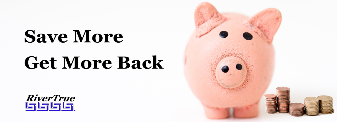 piggy bank and coins